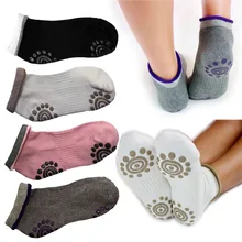 Горячая распродажа Женские 4 пары нескользящие впитывающие пот дышащие Тренажерный зал, фитнес, йога носки для спорта на открытом воздухе носки calcetines ciclismo