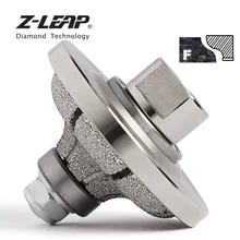 

Z-LEAP Vacuum Brazed F20 Diamond Router Bit Profiling Wheel Edge Grinding Cutting Bit For Hand Tool Marble Granite Stone