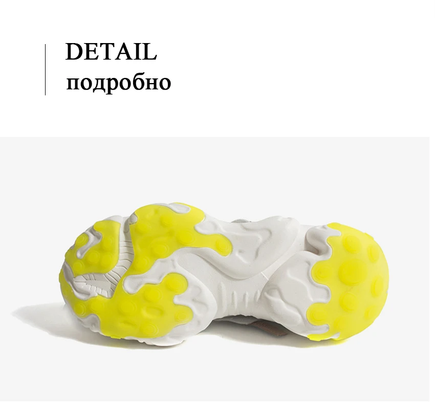IGU/Женская обувь, кроссовки из натуральной кожи, флуоресцентная сетка для бега, уличная женская обувь на платформе, tenis feminino, кроссовки