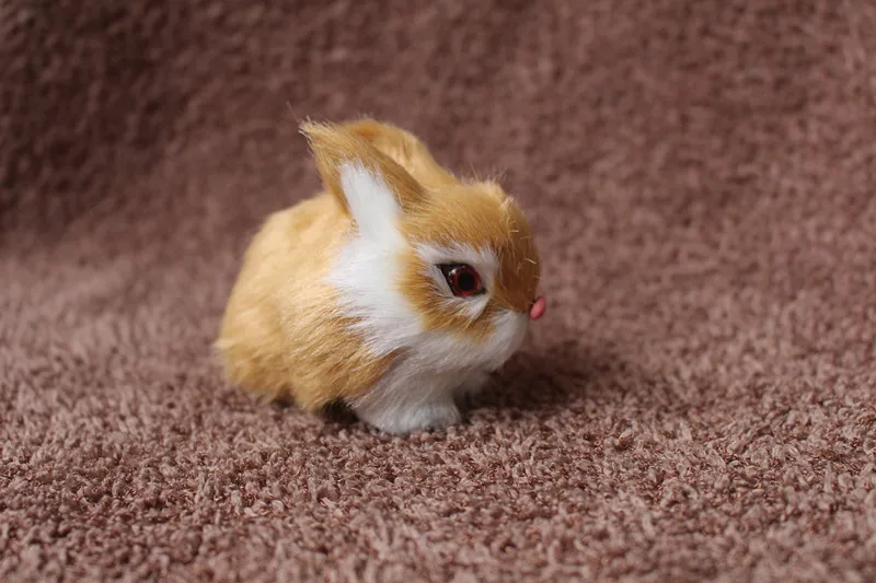 シミュレーションウサギの動物の家の装飾子供のおもちゃシミュレーションぬいぐるみウサギイースターバニーマスコット教育の小道具人工ウサギ Props Props Decoration Aliexpress