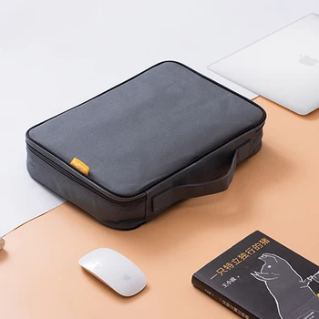 

Certificate collection home ownership large capacity multi function passport ticket file account storage bag 34*24*6cm