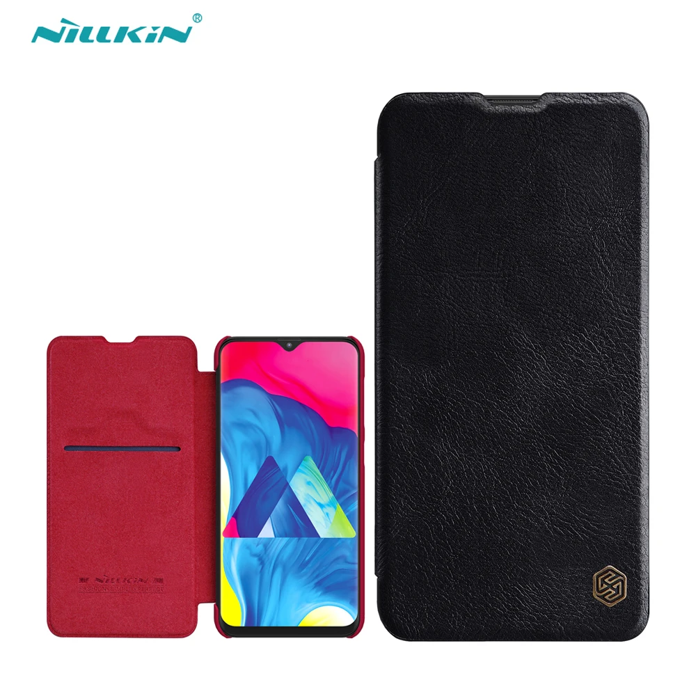 Для samsung Galaxy M20 флип-чехол M20 чехол Nillkin Qin из искусственной кожи чехол-книжка для samsung Galaxy M20 кошелек