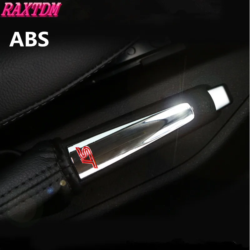 

Car-styling ST Handbrake Trim Sticker For New Focus ST Interior Decoration Handbrake Sequin For Ford For Focus 2 MK2 3 MK3 MK4
