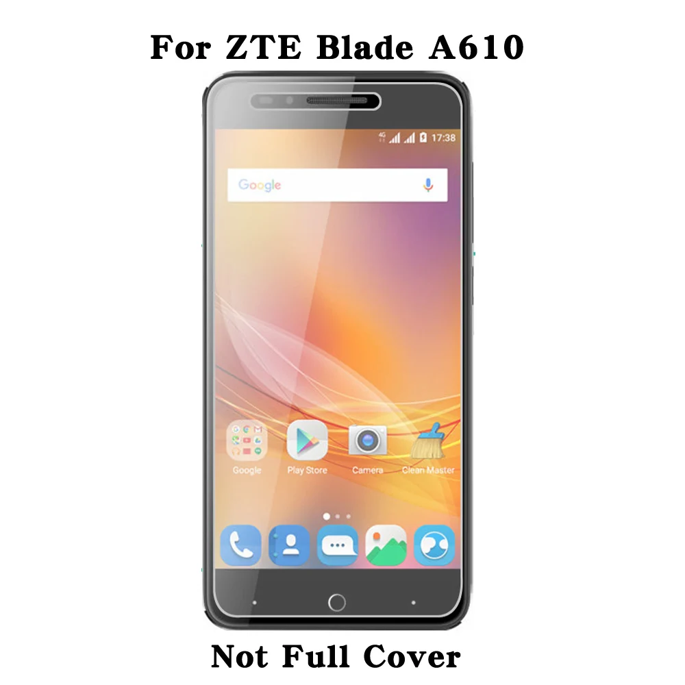 Zte Blade A610 Plus защита экрана 2.5D Закаленное стекло для zte Blade A 610 Plus A610+ Ba610 BA610C чехол Защитная пленка 2 шт