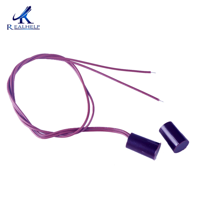 Beste Deur Raam Sensor alarm Wired Deur Raam Sensor Verzonken Magnetische Contacten Security Reed Schakelaar Alarm Voor Home Security Alarm