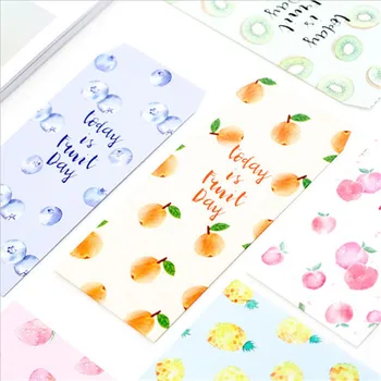 

1pcs 5 Pack Fresh Summer Fruit Vertical Envelopes/Creative Libraries Creative Red Packet Art Mobile Shell Paper Bag