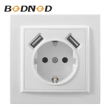 Двойной Порты usb и электрический настенная розетка usb настенное зарядное устройство адаптер ЕС socket5 V 2A, переключатель Мощность док-станции livolo,розетка с usb,розетка usb,розетки с usb, usb розетка