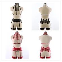 Комплект, ремень на ремешке, женское белье, готический стиль, для чулок, пояс с мечом, сексуальный бондаж, подвязка, гей, жгут, тело для женщин