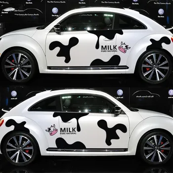 

Cheap Cute Cartoon Milk Cow Whole Set Car Sticker For Suzuki Smart Mini Beetle Golf Polo Yaris BA013