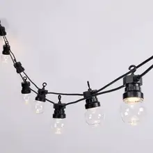 AC110V 220 V G50 круглые светодиодные лампы сферические светильники на открытом воздухе подвесная светящаяся гирлянда Водонепроницаемый для гирлянды внутренний дворик заднего двора Свадебная вечеринка украшения