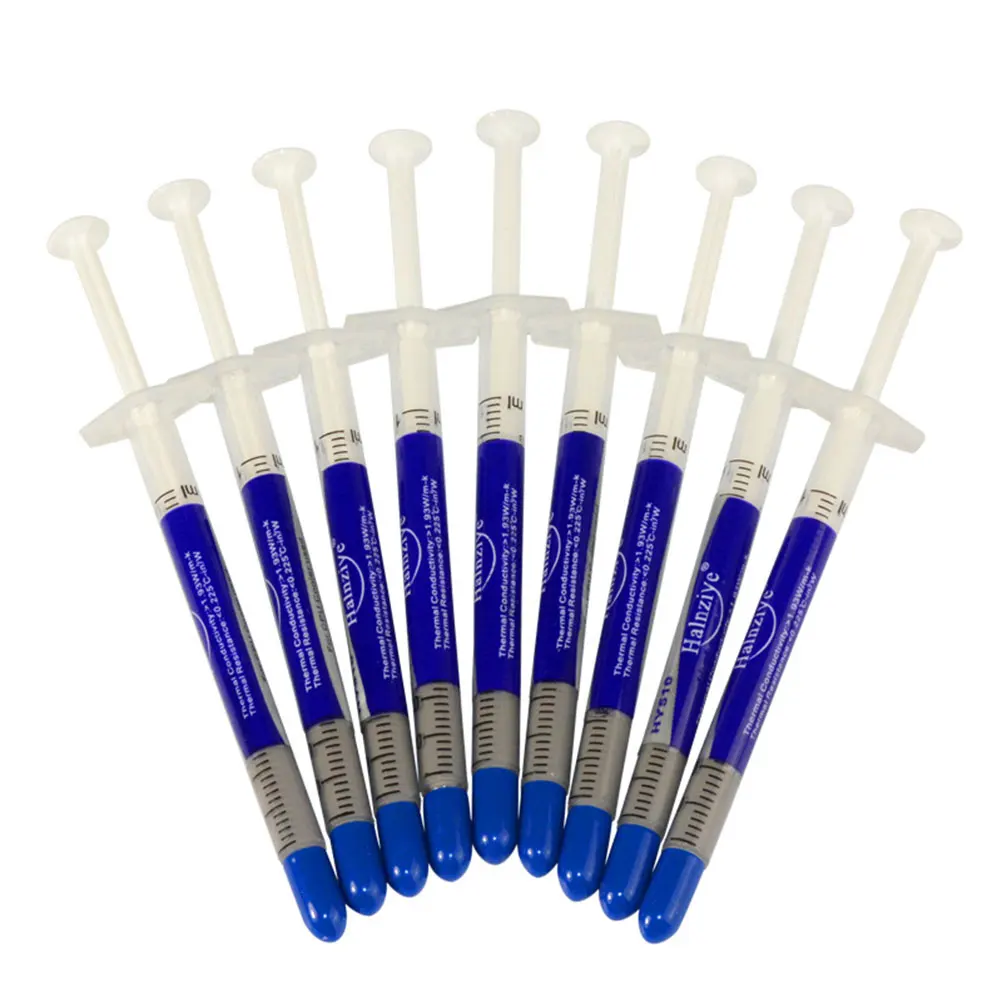 

10 PCS/Lot Thermal Conductive Paste Thermal Grease Heatsink Compound Paste Coolers High Performance for CPU GPU IC Intel AMD