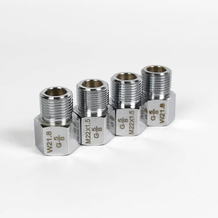 

G5/8 W21.8 M22X1.5 Thread Adapter Aquarium CO2 Fish Tank Fitting conventer cylinder Regulator connector Joint Accessories