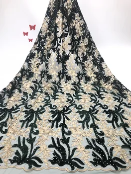 

2019 New arrival african lace fabric/High quality cord lace,guipure lace fabric / Multi colour water soluble lace fabric D227