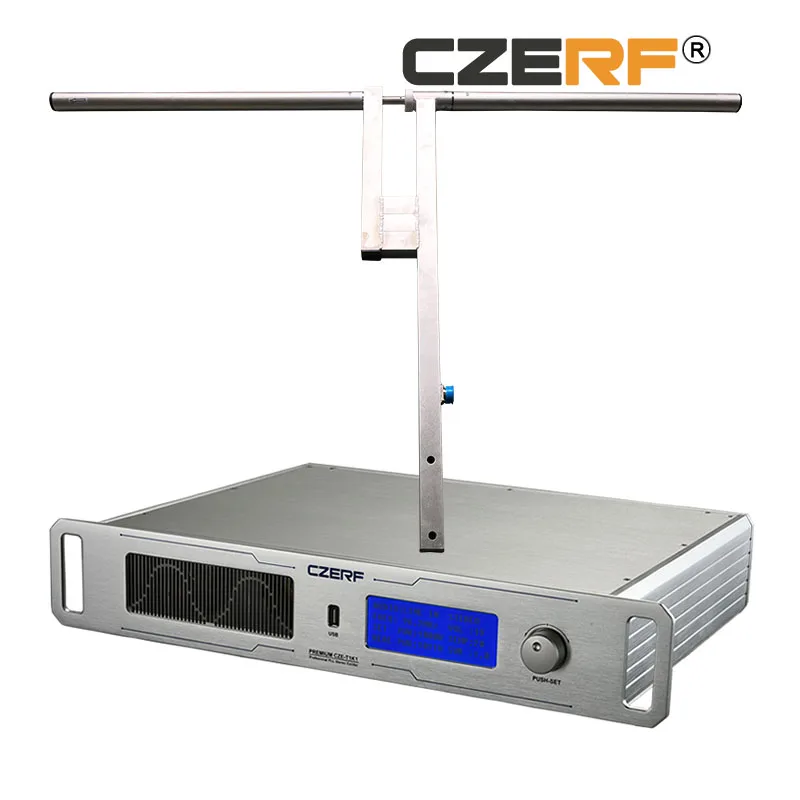 Free Shipping CZE T1K1 1KW 1000w watts Stereo Professional FM