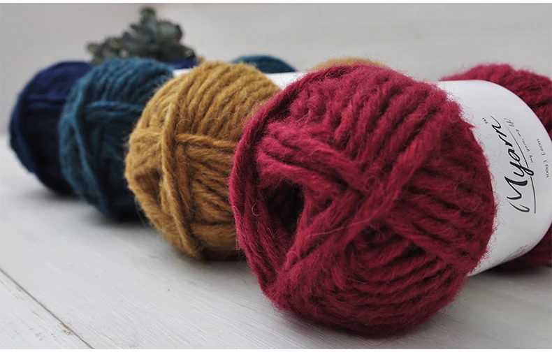 merino wool yarn brand knit Thick yarns for knitting 400g/lot Super