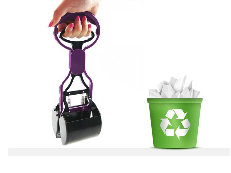 

Creative New Pooper Scooper Pet Dog Cat Easy Waste Picker Clean Pickup Dog Poo Tool Grabber Remove