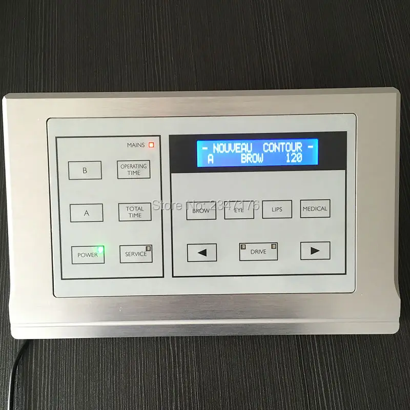 

2017/Top quality 1 pcs digital permanent makeup power supply+1 pcs Adaptor professional for eyebrow lip tattoo gun machines