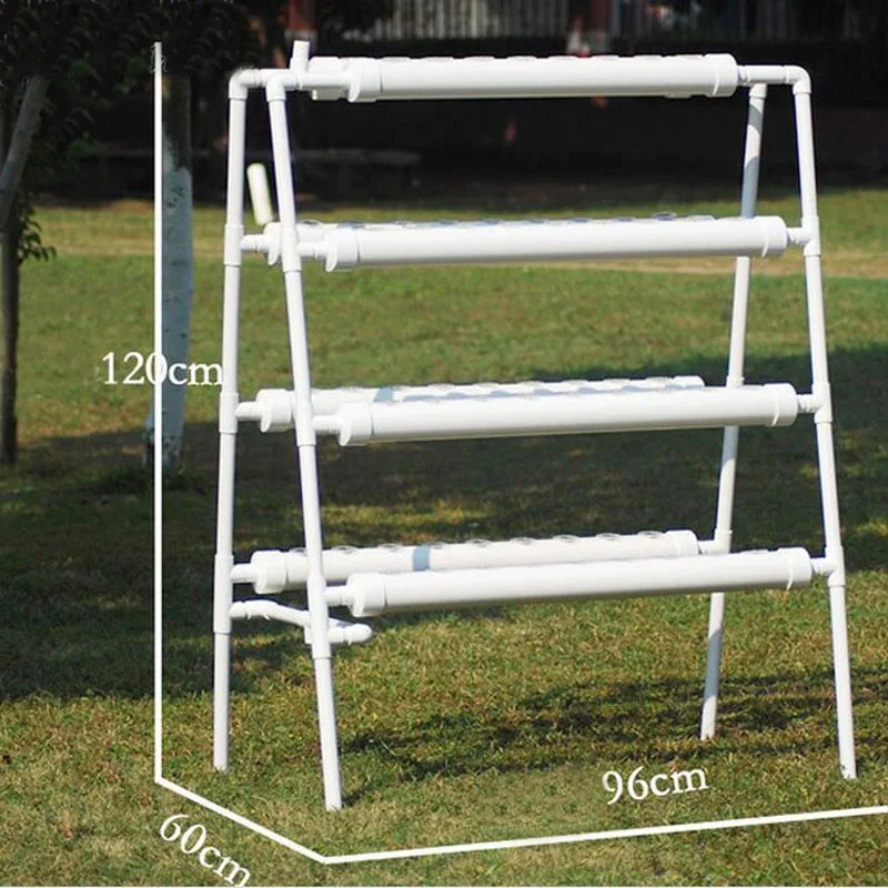 High Quality Hydroponics System NFT with 70pcs of Net Cup Nutrient Film Technique (NFT) Express Free Shipping ZA3793