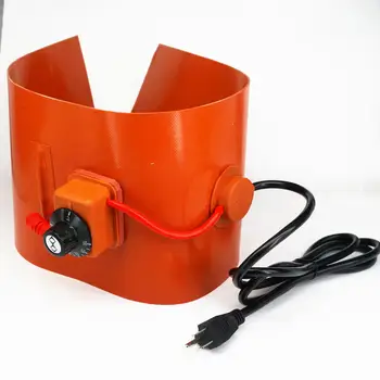 

110V 20 L(4.4 Gallon) 200x860x1.8mm 800W Band Drum Heater Oil Biodiesel Barrel