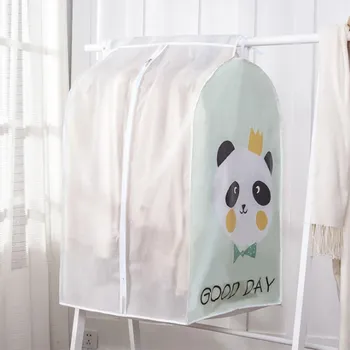 

PEVA Three-dimensional Hanging Clothes Closet Coat Hanging Bag Clothing Dust Cover Clothes Cover Dust Cover Dust Bag