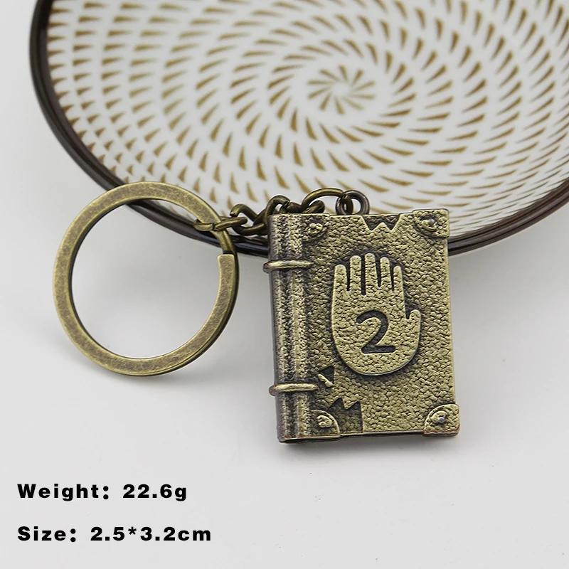 12/style Steampunk Drama Gravity Falls Mysteries Bill Cipher Wheel Party Time Keychain Dipper Mabel Key Chain Ring Gift