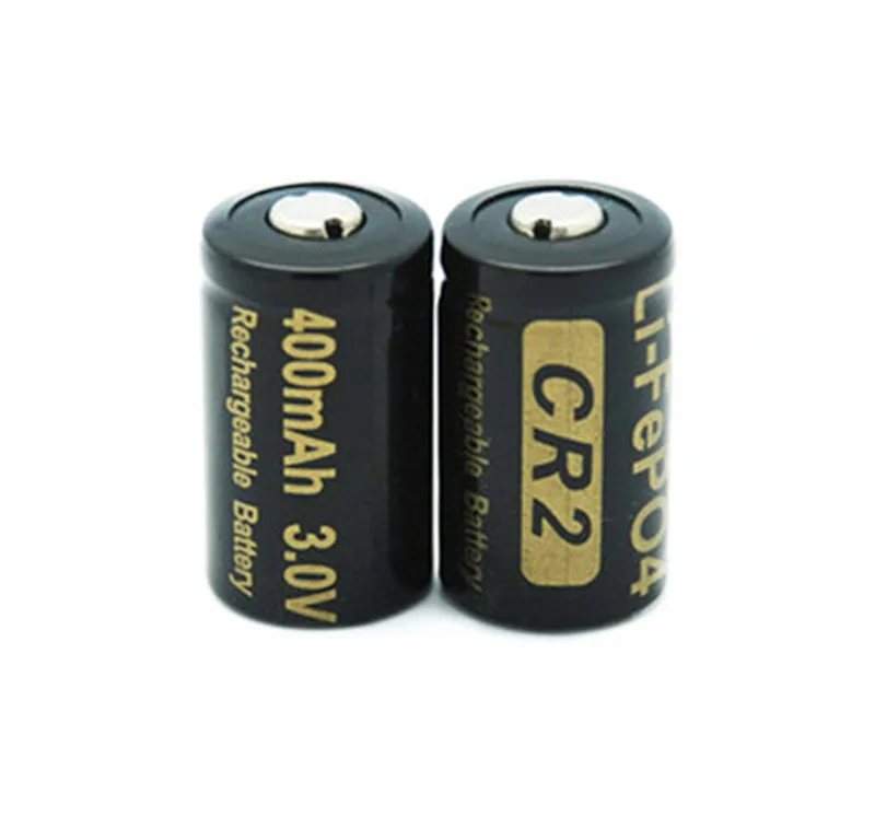 2 шт Soshine CR2 400mAh батарея 3,2 v LiFePO4 аккумуляторная батарея 15266 CR2 батарея с защитной коробкой для батареи