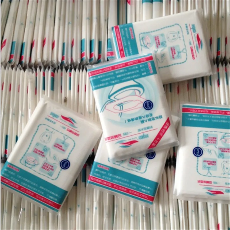 

10Pcs/Packs 100% Waterproof Travel Disposable Toilet Seat Cover Mat 100% waterproof Toilet Paper Pad free shipping