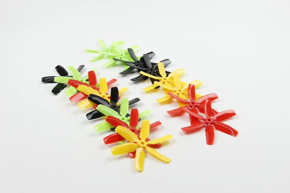 8pair Kingkong 6-blade CW CCW Propeller 4 inch Props 4x4x6 for Drone Multi-color
