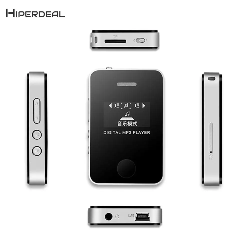 Mp3 Player Modules Hifi Portable Audio Mini mp3 player Mini USB LCD Screen Music Media Support Micro SD TF Card Kits QIY06 D23