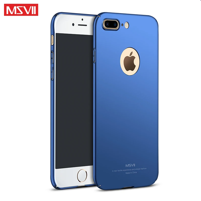 

For iPhone 7 8 Plus Case Cover MSVII Ultra Slim Matte Case Full Protection Hard PC Cover For Apple iPhone 7 8 Plus Case Coque