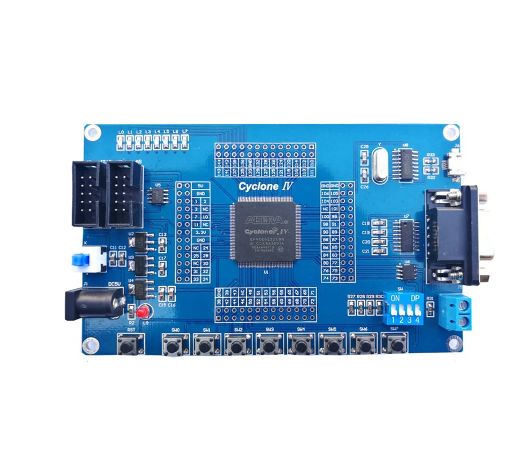 

EP4CE6E22C8N FPGA Development Board with 232, 485 Teleplay