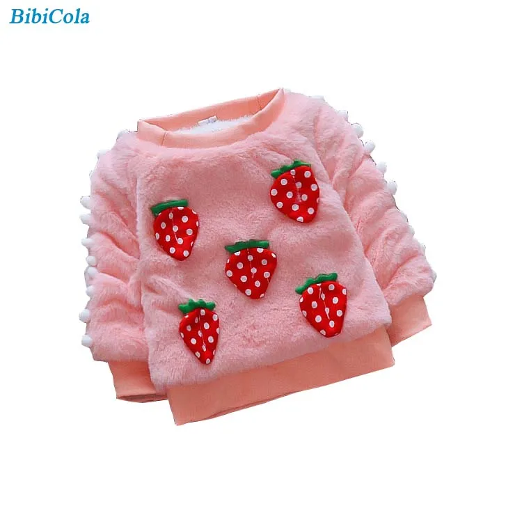 BibiCola Baby Girl Sweater Newborn Boys Autumn Warm Outewear Winter Bebe Sweater Coat Infant Kids Fleece Clothes