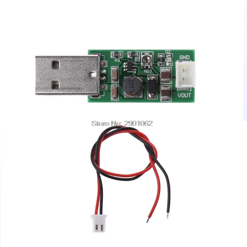 7 Вт USB DC 5 В до 6 В 9 В 12 В 15 В Регулируемый Выход DC преобразователь Step up Повышение модуль челнока