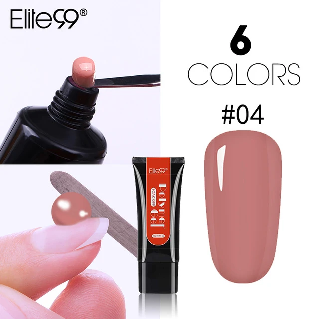 Elite99 30ml Transparent Clear Poly Gel Finger Extension Crystal Jelly Nail Gel Camouflage Color Quick Building UV Gel цена Elite99 30ml Transparent Clear Poly Gel Finger Extension Crystal Jelly Nail Gel Camouflage Color Quick Building UV Gel цены онлайн