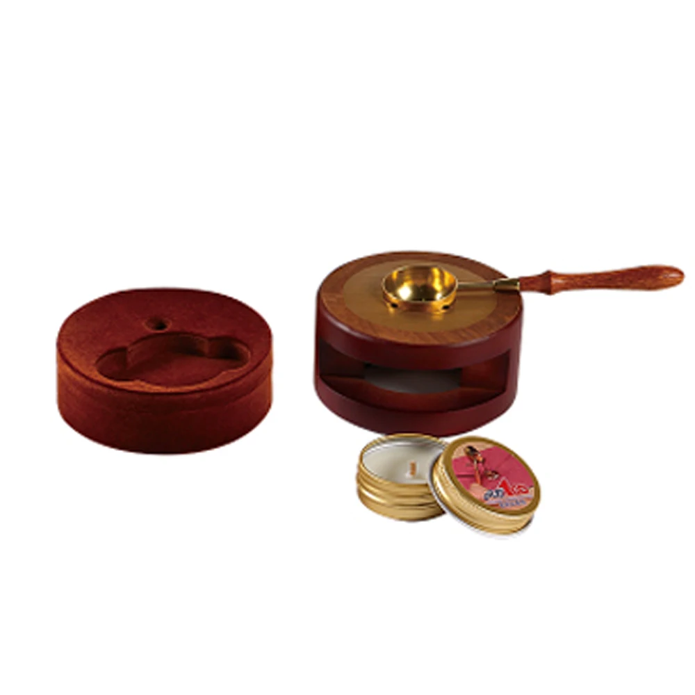 

Well Designed Wax Seal Furnace Melting Furnaces Wax Melting Pot Sealing Stamp Envelope Melting Spoon Kit