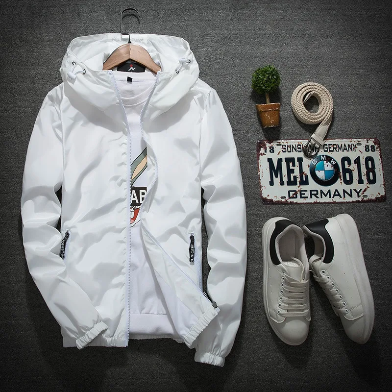 Casual Hooded Bomber Jacket 4