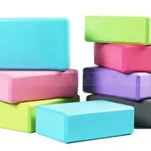 100 шт./лот eva Блоки для занятий йогой пены кирпич Главная Упражнение Фитнес практика фитнес инструмент Размеры 23*15*7.5 см HQ Фитнес растяжения