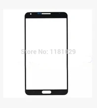 High Quality White Black replacement for Samsung galaxy note 3 mini Lite glass lcd touch screen outer front lens With Logo