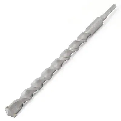 

25mm Width Tip 350mm Length Flat Square Shank Twist Masonry Drilling Bit