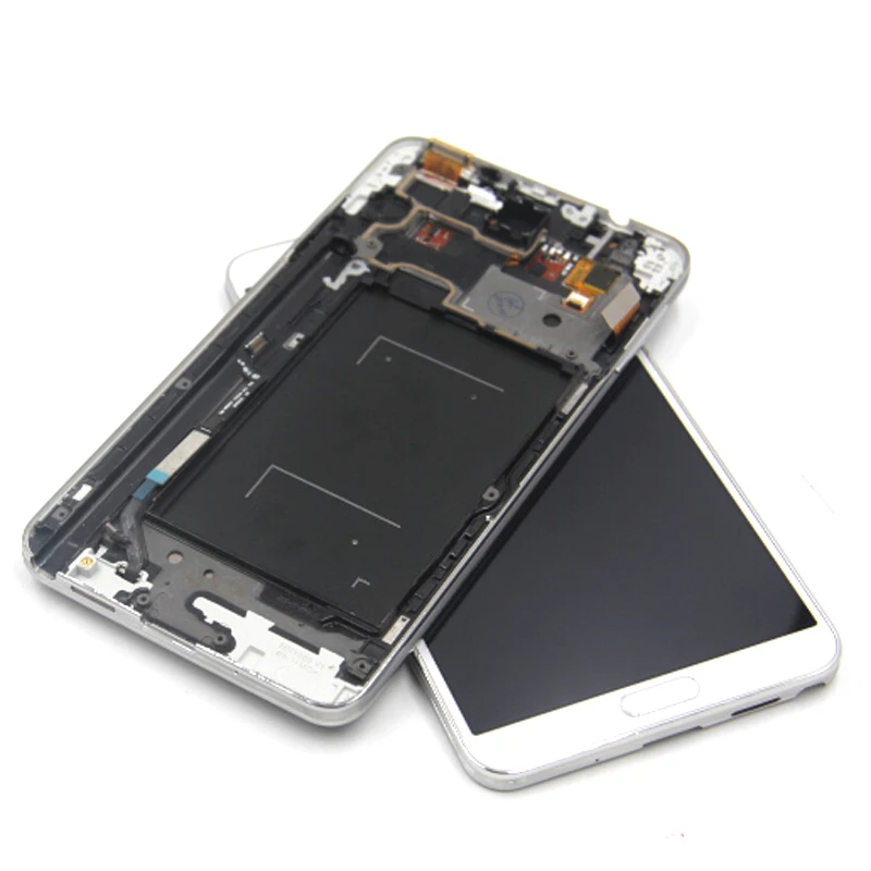 N9005 экран для Samsung Galaxy Note 3 ЖК дисплей сенсорный дигитайзер Сенсорное стекло в