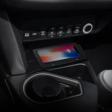 Qi автомобильное беспроводное зарядное устройство для iPhone samsung S10 S9 для Toyota RAV4 Быстрый держатель телефона