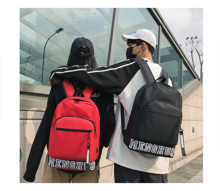 Menghuo Women Backpack Student College Waterproof Nylon Backpack Women Escolar Mochila Quality Brand Men Laptop School Bag Girl _34-1_21