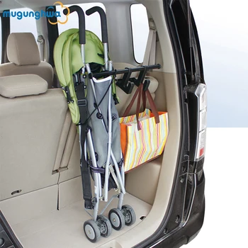 

MUGUNGHWA Multi-functions Car Seat Back Headrest Hanger Hooks Removable Hook Automotive Organizer Holder For Shopping Bags