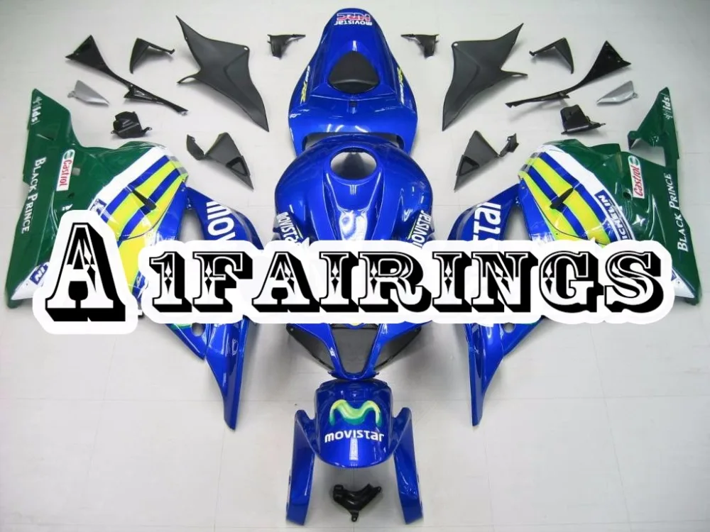 

Covers for Honda CBR600RR F5 2009 2010 2011 2012 ABS Plastic Injection Cowlings Motorcycle Bodywork Blue Green Movistar Panels