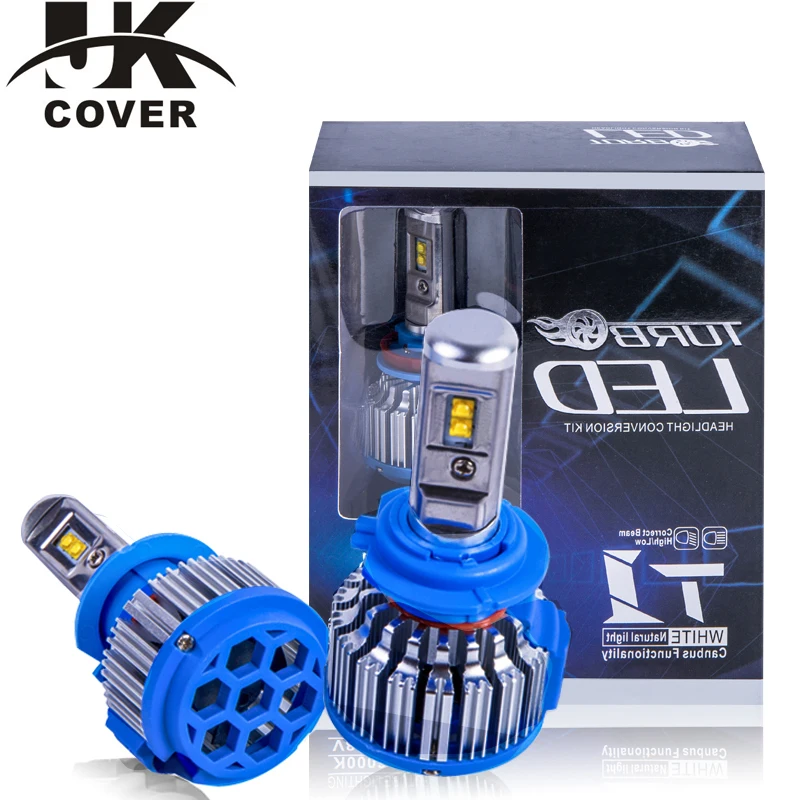 

JKCOVER H4 Led Headlight Bulbs H7 LED H3 H13 H11 H1 9004 9005 9006 9007 9012 7000LM Bulb Head Lamp Fog Light 6000K 70W LED lamp