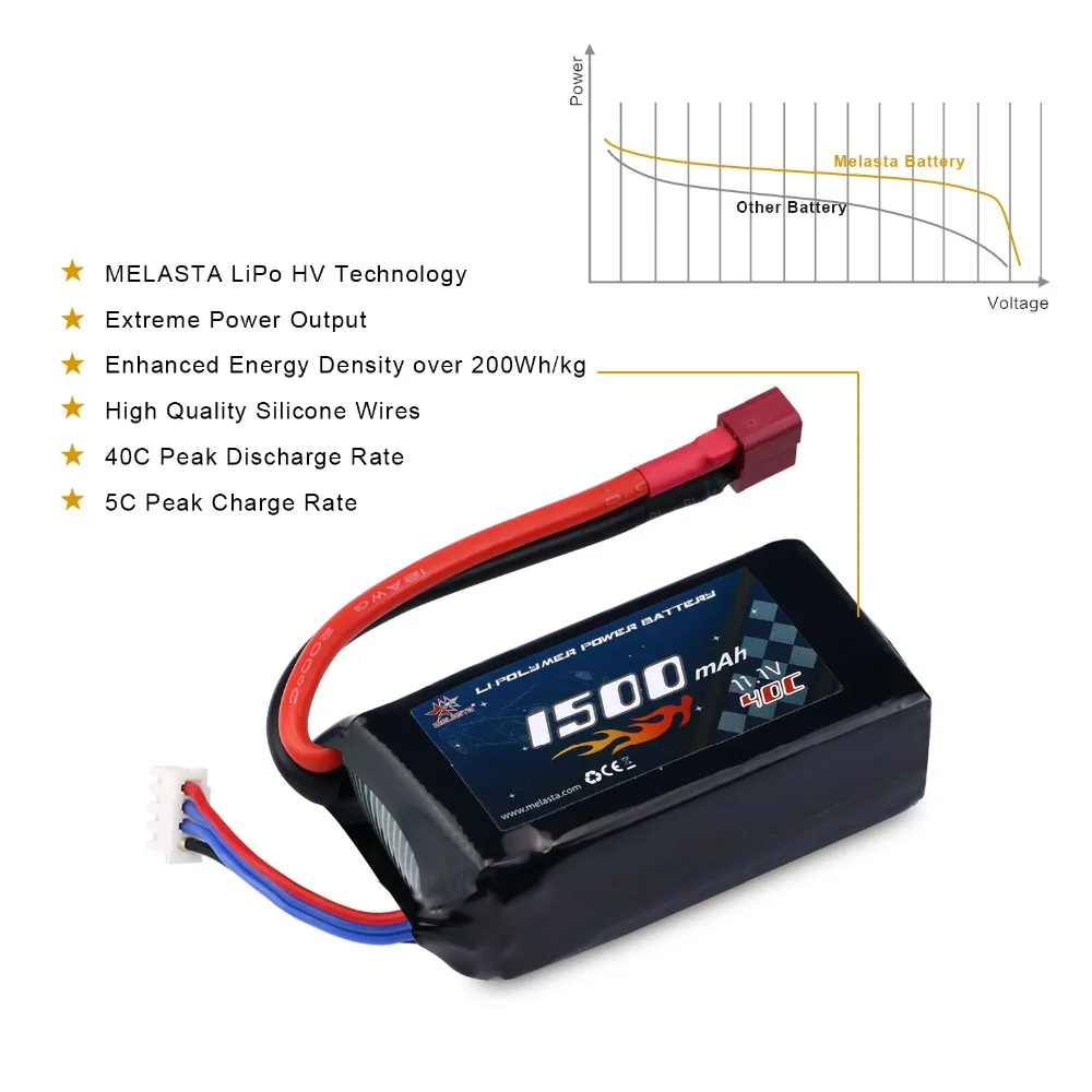 11 1 V 3S 1500mAh 40C Lipo RC батарея Deans T Plug для радиоуправляемого вертолета самолета zv и
