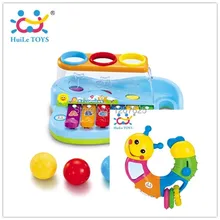 Safety Infancia Chocalho Brinquedo para Bebe Instrumentos Musicais Xylophone Free Shipping Huile Toys 786B & 856