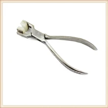 Нержавеющая сталь Щипцы для наращивания волос высокое качество Широкоэкранный Пластик клип Оптовые ювелирные изделия приспособление Зажимы Инструменты