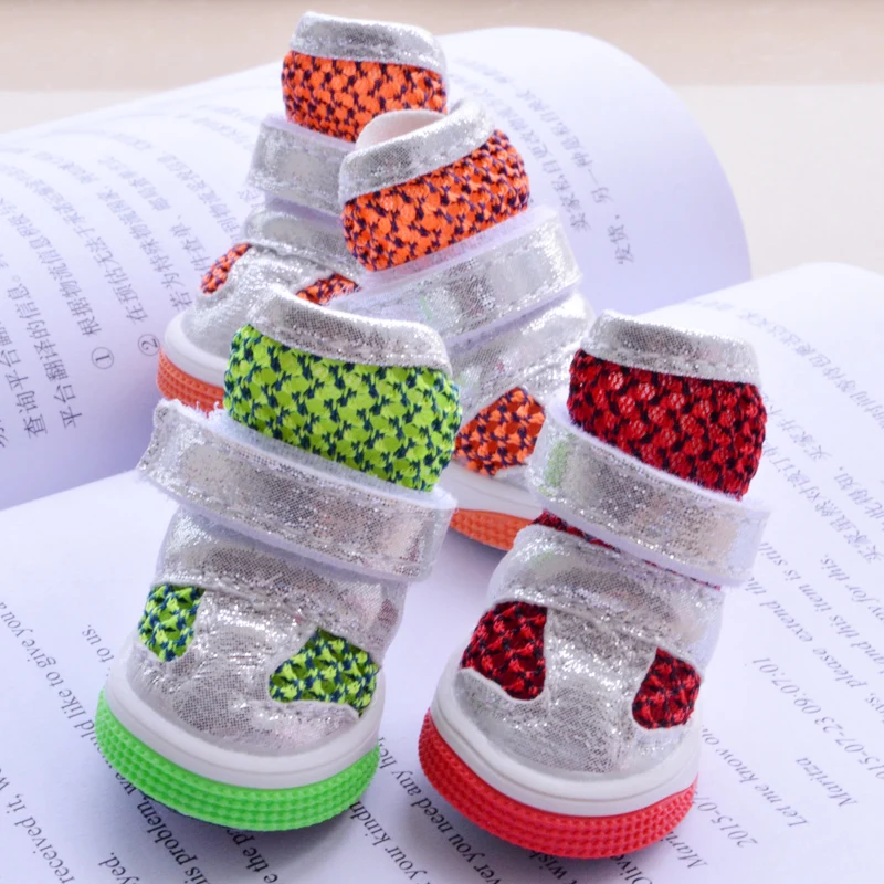 Breathable Knitting Weaving Pet Boots For Puppies Small Animals Dogs