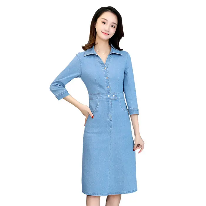 denim dress spring 2019